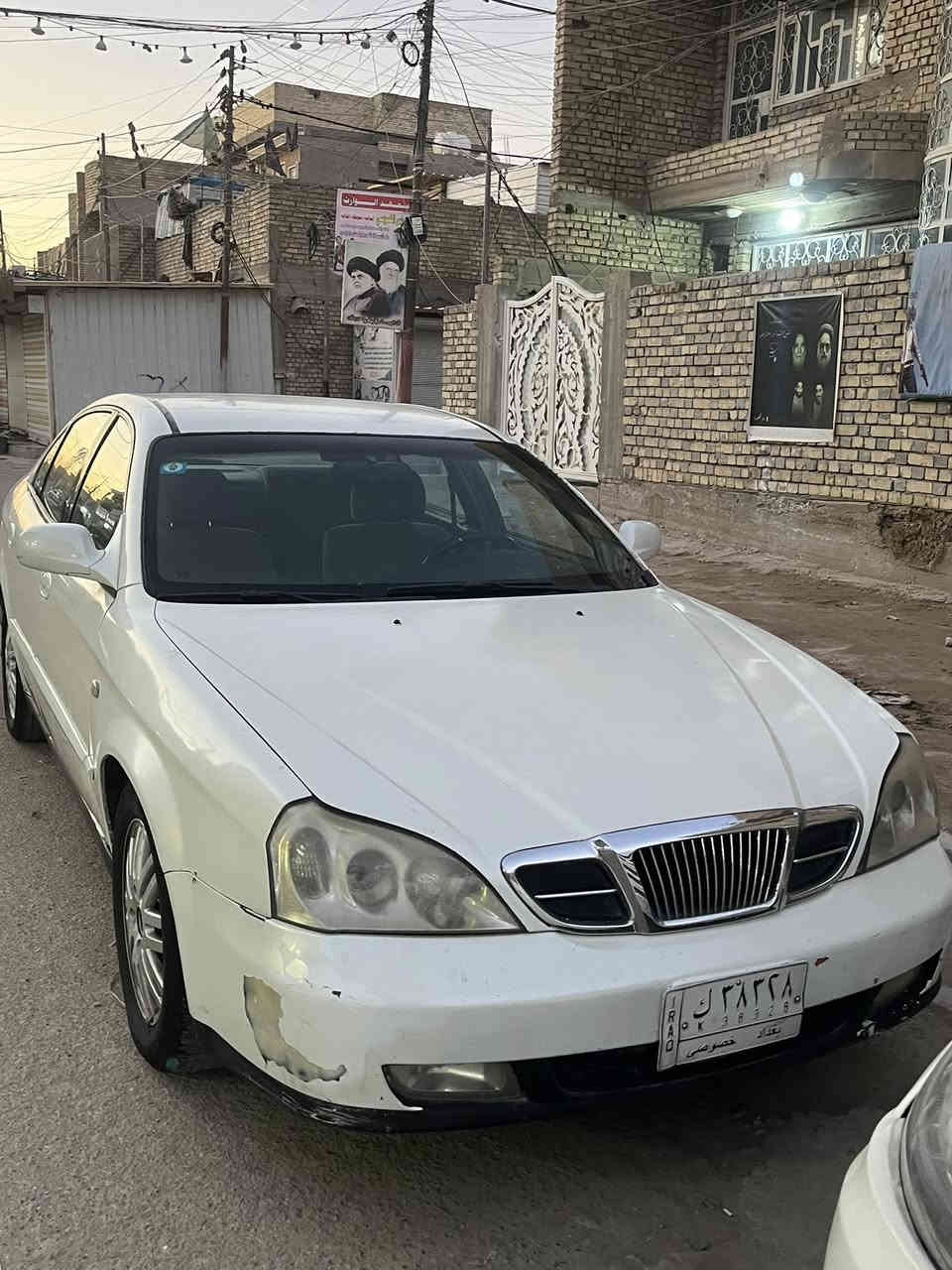 سلام عليكم سياره دايو ماكنوس 2001 سياره حلوه ما ما متعوبه كشرته حلوه سياره بغداد رقمي ‭٠٧٧٦ ٦٥٤ ٠٧٣٢‬
