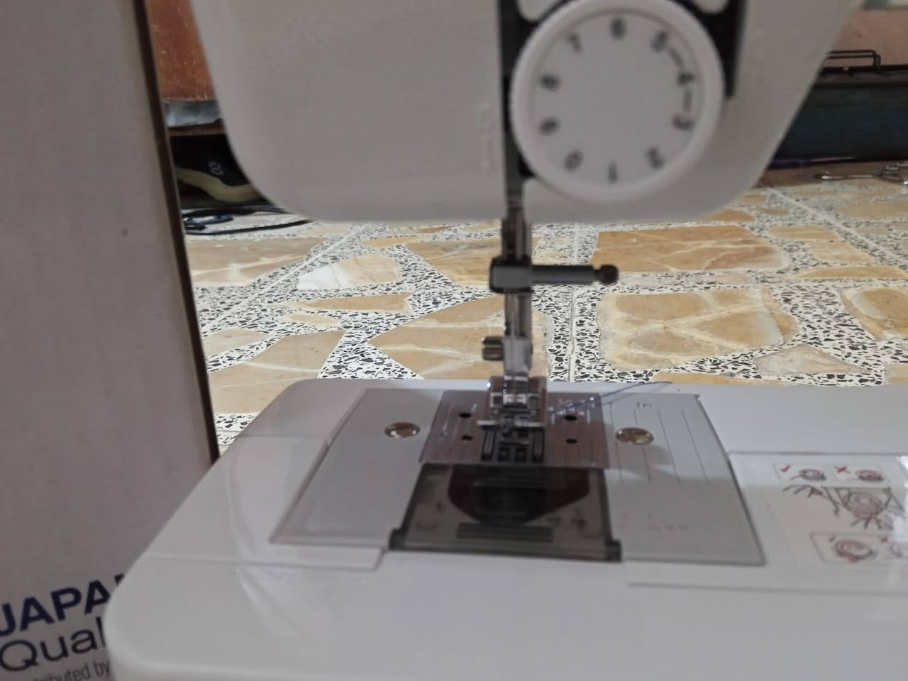 السلام عليكم مكينه خياطه جديده للطلب
يرجى الاتصال على هذا الرقم***********
العنوان حي المعلمين الثانيه وره مدرسه الفارس العربي السعر ١٢٥
 وبيها مجال
