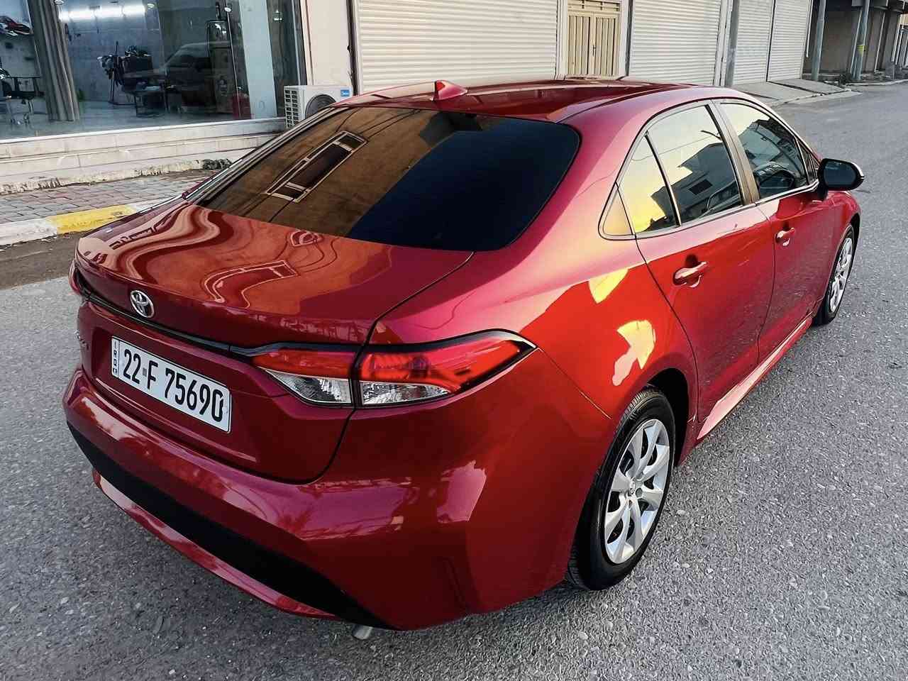 بسم الله الرحمن الرحيم
كورلا وارد أمريكي 
موديل 2021
فئه Le
مواصفاته 
شاشه جبيرً
تحكمات 
تحديدمسار 
رادار 
هنبريك بصمه
بعد مواصفاته معروفه
ضرر جاملغ وربع بونيد صبغ وهلال خلفي شبر صبغ  بدون دواخل بشرط ايرباك استيرن وسستم شركه 
كير مكينه بشرط 
ماشي 50 مايل 
عنوان ديالى خانقين 
سعره 137 او بي مجال للشراي 
واي استفسار 
***********
