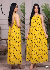 فستان • خامة كريشة • مقاسات L-5XL
