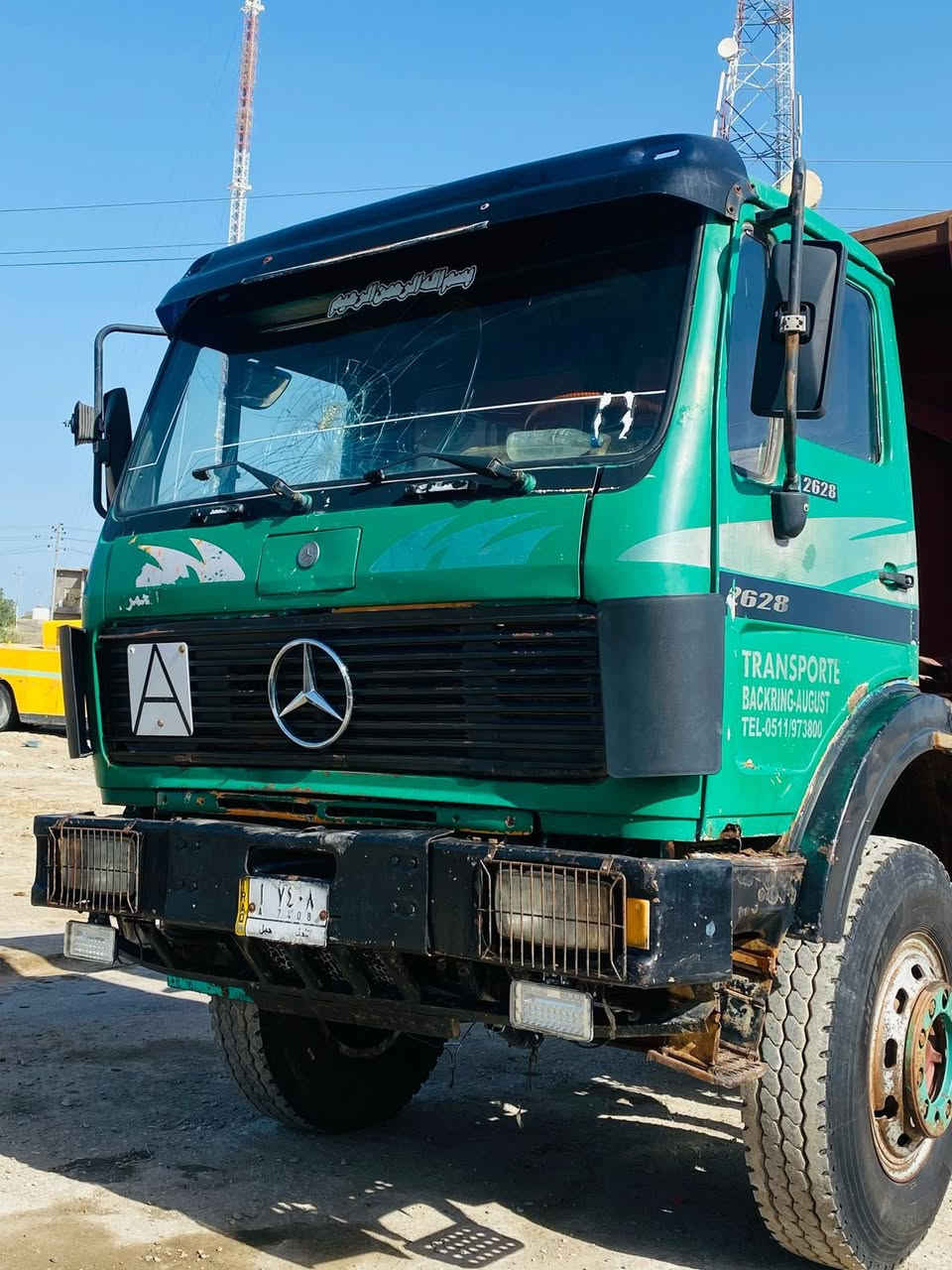 سلام عليكم سياره للبيع مجموعه جيف مكينه 35 كير 160 تخم تاير سنويه ما صاقطه  بسمي سياره مدور ثاني يوم تبريد ثلج ***********
