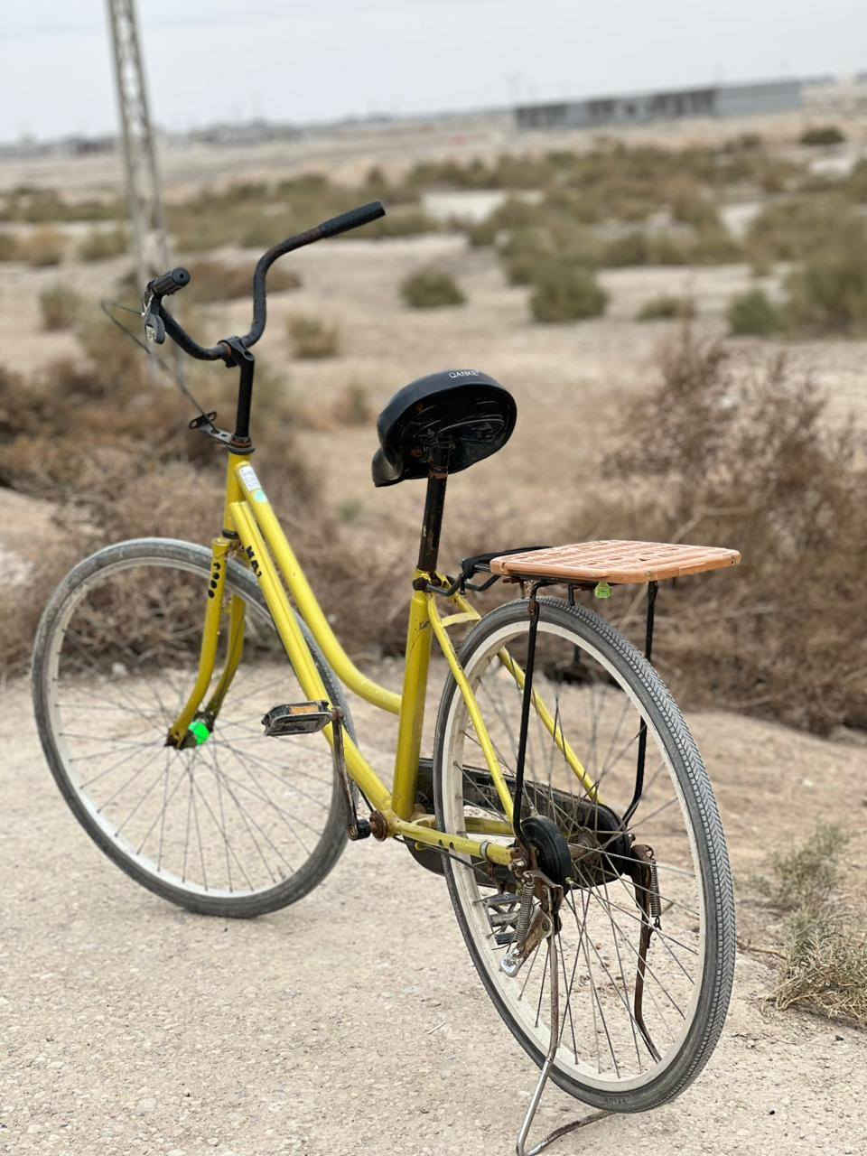 باسكل البيع جاهز بس بي شي واحد بي تاير وراني فاش  حجم 26 سعر 70 مجال بصيط 🚲 العنوان البصره الدير رقم الهاتف ***********
