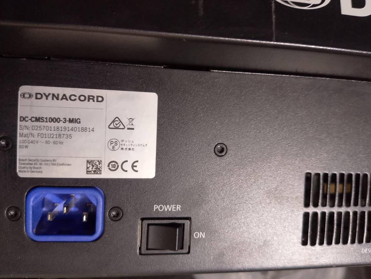 مكسر داينكورد ١٠٠٠ اخرس الماني اصلي للبيع مكفول العنوان بغداد الاستفسار ***********العنوان بغداد
