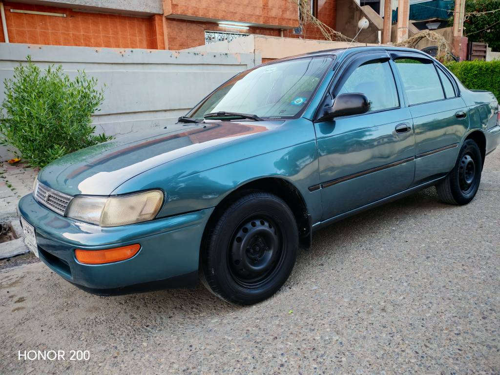 سلام عليكم ورحمة الله وبركاته للبيع كورلا موديل 1995  يسرى بلادي رقم كركوك مشروع وطني سنوية لغايه 2028 شرط تحويل و وكالة لون أخضر فيروزي سيارة بدون ضرر فقط مصبوغة آثار جراد تبريد تدفئة كلها شغال كهربائيات صدر تايرات كلها مضبوط سيارة حلوه دشبول ماله مابي لا فطر ولا كسر دواخل لوك سعرها 65 بيها مجال بسيط رقم هاتف *********** مكاني كركوك كركوك, العراق
