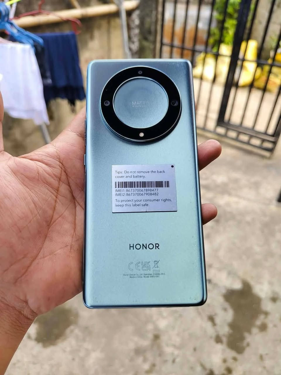 السلام عليكم
جهاز للبيع Honor X9a 5G
ذاكره 256 
ع8+8
شرط لا داخل صيانة ولا مفتوح الجهاز
ملحقات كارتون+شاحن الاصلي+لاسق شاشة
يعني غراضة كاملة
السعر ١٩٠ الف وبي مجال بسيط
مكاني كربلاء حي تحدي 
*********** اتصل وبل خدمه
