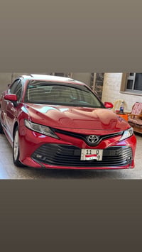 كامري ٢٠٢٠ خليجي فئة GLE فول مواصفات مكفولة من الضربة والصبغ  رقم بغدا...