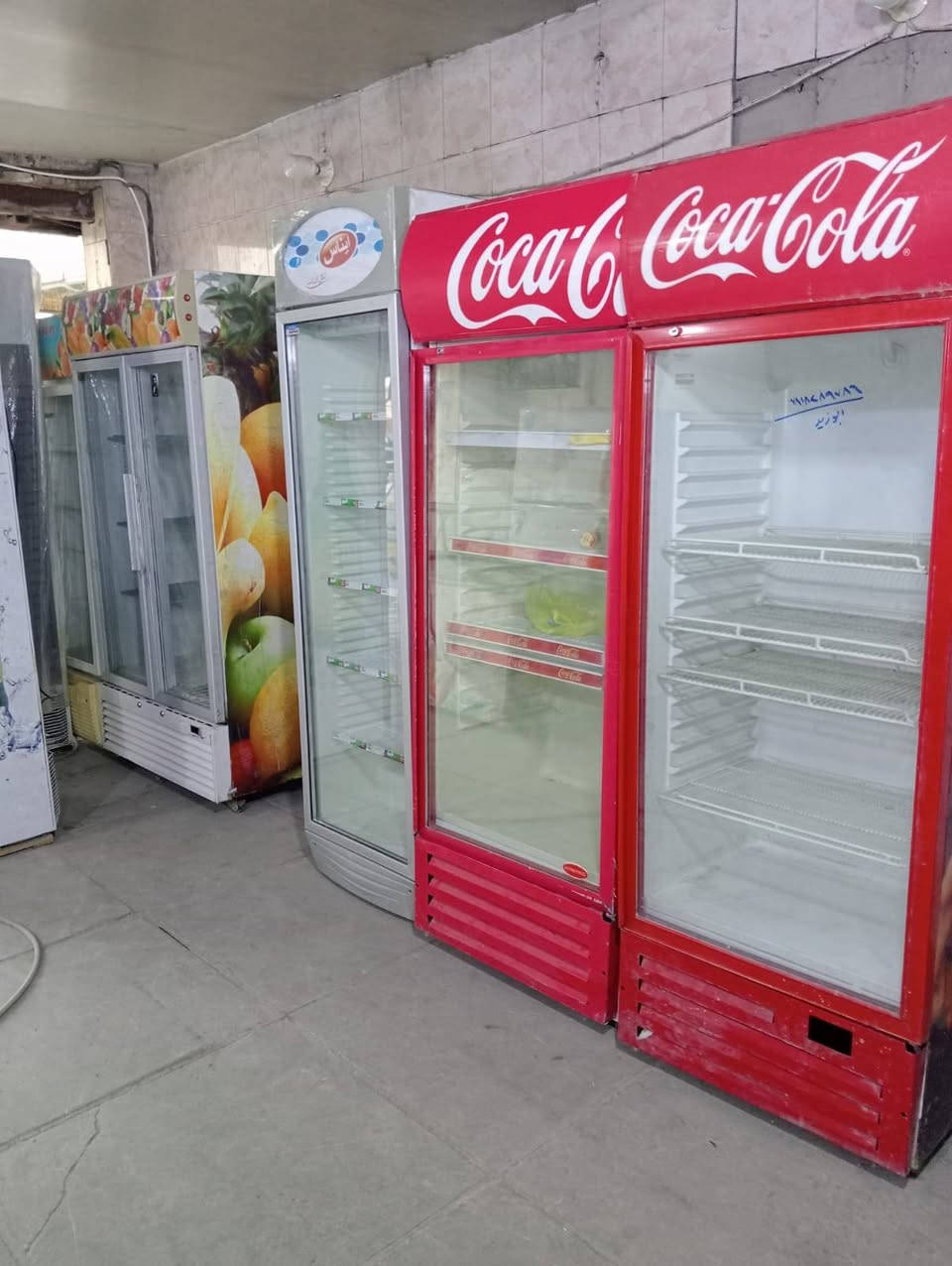 وصول وجبه جديده من العارضات العمودي باله وجديد سستم واحد مع وصول ثلاجات شرط الشغل والتبريد والنظافه وعارضه مقبلات وطرشي مع ظمان القطعه بأسعار حلوه عنوان ناصريه شارع صلاه الجمعه مقابيل ساحه العمال سابقا  معرض تبارك الرحمن للاستفسار ع رقم ويوجد واتساب***********
