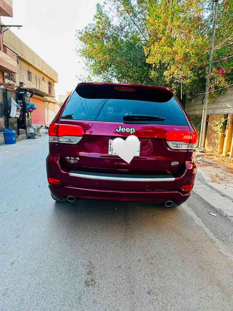 جيب كراند شيروكي خليجي اوفرلاند 

 ارقام بغداد بأسمي تحويل ثاني يوم

مواصفات خليجي 

ماشية 100 km

محرك 6v 3.6

نظام دفع رباعي

مصابيح زنون

فتحة سقف بانوراما

صندوق كهربائي

مقاعد جلد

مقود كهربائي مع خاصية التدفئة

نظام التشغيل عن بعد

نظام تحديد المسار 

نظام الاطفاء الذاتي

نظام البريك أوتو

المقاعد كهربائية

نظام النقط العمياء

كامرة خلفية 360

نظام جكات صعود و نزول

حساسات امامية

حساسات خلفية

اوفرلاند أعلى فئة في سيارات الجيب 

  السعر 250 وبيه مجال بسيط

للأتصال+وتس ***********
