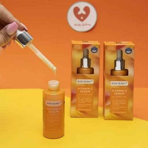🍊 سيروم فيتامين سي للوجه من روز بيري 🍊
يعيد التوهج الصحي لبشرتكِ ✨ 

حيث يعمل على:
 علاج تصبغات الجلد وتوحيد اللون 💆‍♀️.
 تحفيز البشرة على إنتاج المزيد من مادة الكولاجين 🌟.
 تحسين ملمس البشرة ليجعلها أكثر مرونة وامتلاءً 🥰.
✨ مميزات التركيبة الفريدة:
 يأتي بتركيبة فريدة تتضمن فيتامين سي و هـ بالإضافة إلى مزيج من حمض الهيالورونيك 🔥.
 يحتوي على تركيز 20% من فيتامين سي 🍊.
 مناسب جداً للبشرات المتقدمة بالعمر 👵✨.
الاختيار المثالي لبشرة ناعمة، نضرة، ومتجددة دائماً! 💯✨ كربلاء, العراق


**إذا كنت صاحب هذا الإعلان وتريد حذفه لأي سبب، رجاءا أرسل رسالة إلى الدعم الفني**