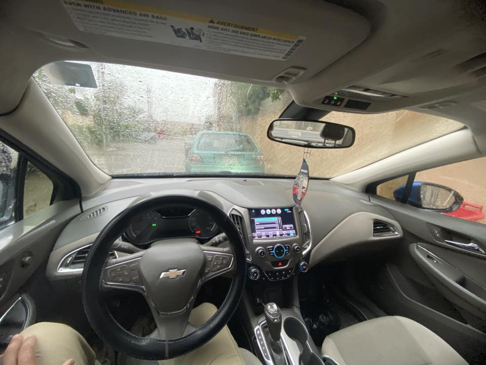 كروز 2018 LT
كلين بدون صبغ بدون حادث فقط بارد السونار مرفق 
رقم كركوك المكان كركوك 
مواصفات بصمه تشغيل +ابواب صندوق 
تدفئه كشنات فتحه سقف  
السعر 100$ الشراي يخابر
***********
