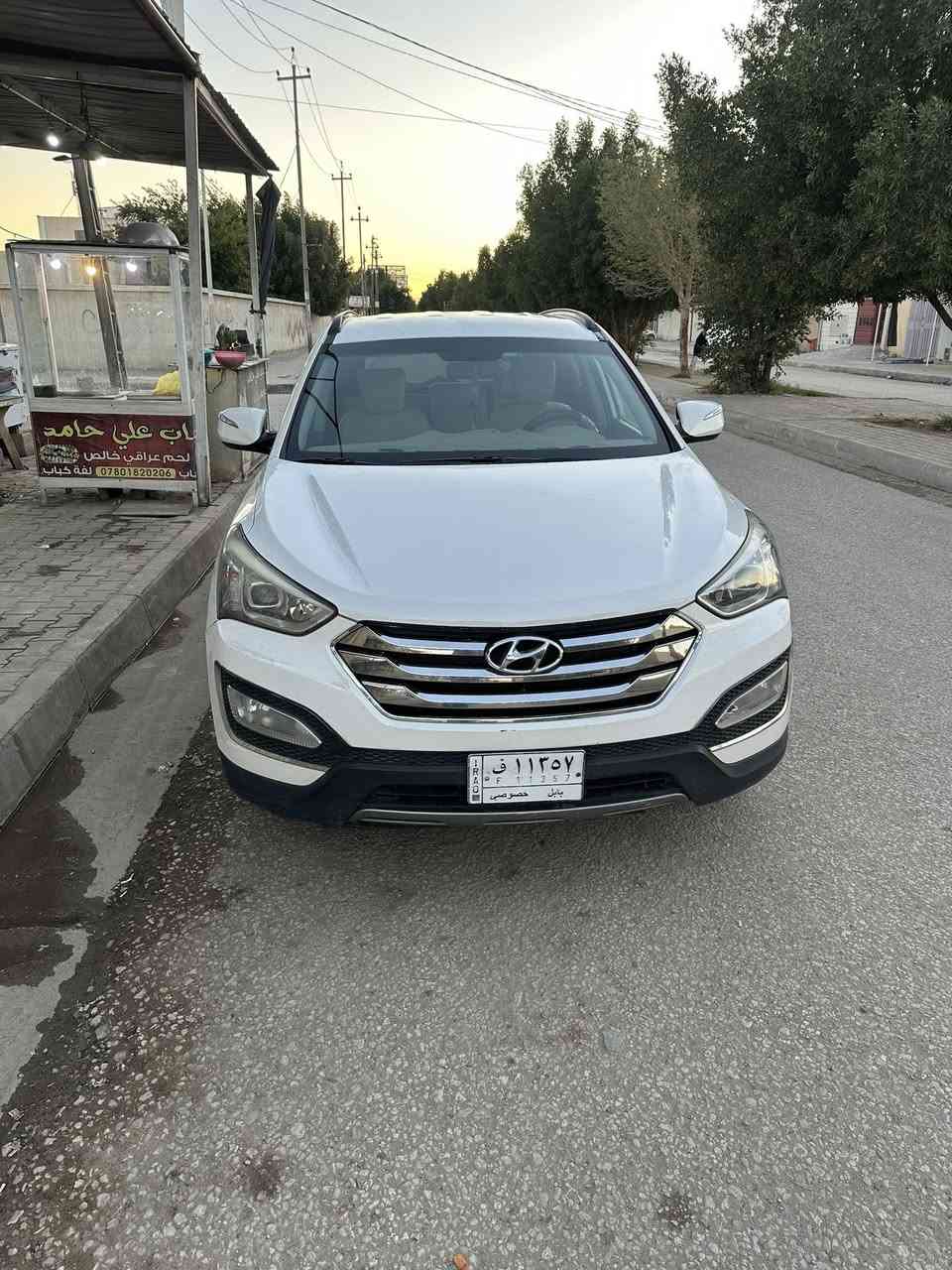 سنتافي 2014 خليجي
. المحرك 4 سلندر 2.400 دوش

. الحالة نظيفة مع وجود صبغ بسيط تحت الرقم الخلفي 

. عدد الركاب 7 راكب 

. السعر  155 ورقه 

. مكان السيارة كربلاء ***********
