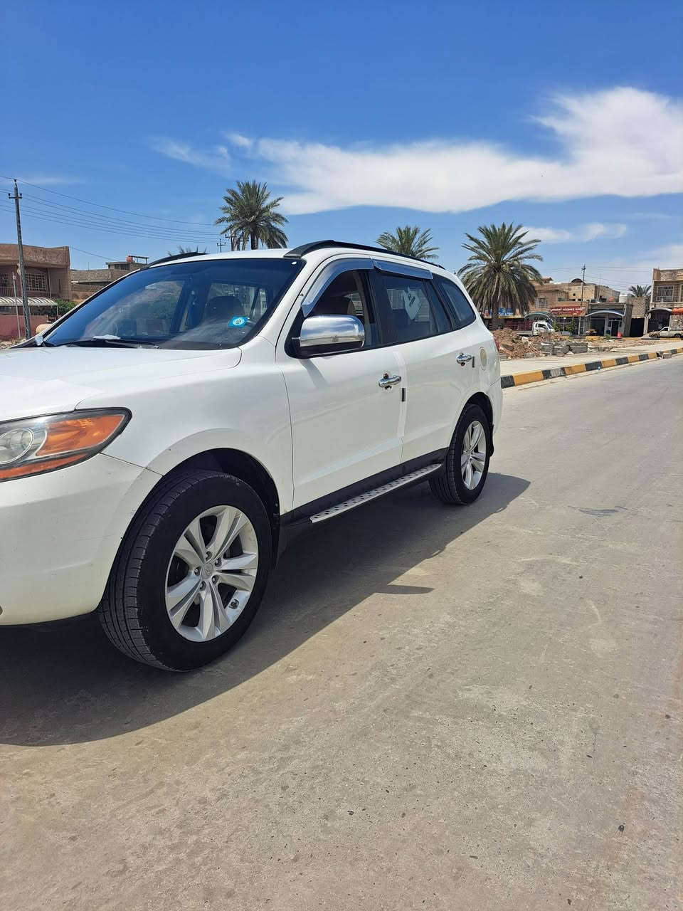للبيع أو مراوس سنتافي موديل ٨ وارد امريكي ٦سلندر ٢٧٠٠ سيارة بيهة صبغ ثلاث قطع  خمسة راكب تبريد شغال صدر امامي خلفي جديد تخم تايرات خمسة وايل كب خمسة سنوية جديدة كشنات مغلفة جلد محرك كير مكفول سيارة جاهزة من كلشي مال بيت سعر ١١٥ رقم الهاتف ***********مكاني بعقوبة التحرير
