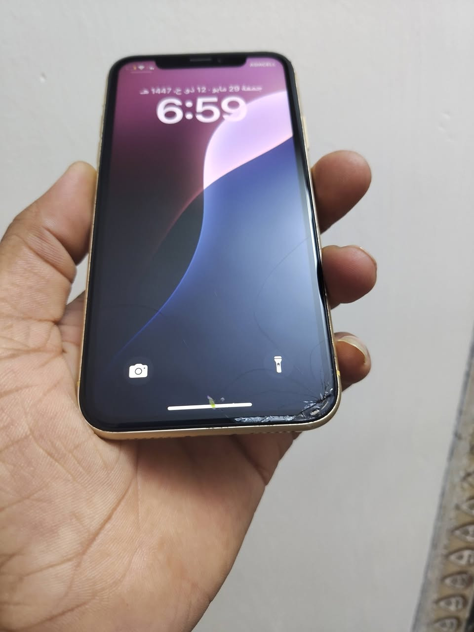 سلام عليكم ايفون XR ذاكرة 64 
بطارية 🔋 78 بلادية شاشة بلادية جهاز وتر بروف غير مفتوح 
فيس ايدي شغال كامرات شغال خط شغال واي فاي شغال 
بي هاي الفطور بالشاشة والضهر 
الجهاز بي حساب بالعدادات فقط 
تكدر اضيف حساب ثاني او تستخدم نفس الحساب البي 
للبيع او مراوس عنواني بغداد بلديات 
توصيل ماعندي سعر 150 بي مجال


**إذا كنت صاحب هذا الإعلان وتريد حذفه لأي سبب، رجاءا أرسل رسالة إلى الدعم الفني**