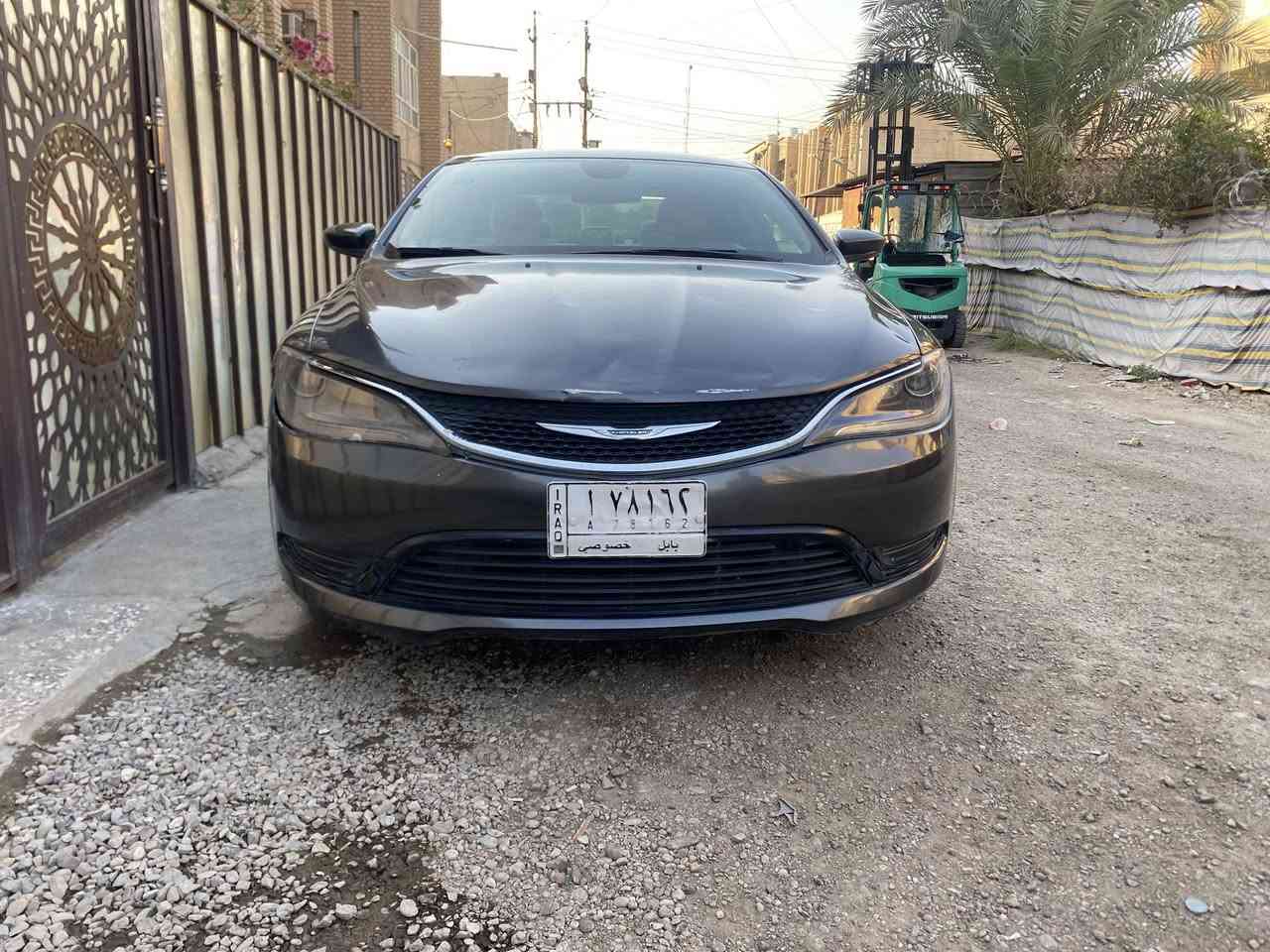 السلام عليكم
كرايسلر c200 2015 للبيع
مكينه 2.4
السياره كلين
رقم بابل مشروع وطني
مكان السياره بغداد(كرادة)
مكينه كير مكفول
تبريد مكفول
ماشيه 111 الف ميل
السياره ب اسمي تحويل ثاني يوم 
سنويه 2028
صور السونار موجوده 
ويمي صار اكو شخوط بيبان جهه السايق اثر طخات موجوده صورهم
السعر 115 وبيها مجال
للاتصال ***********
