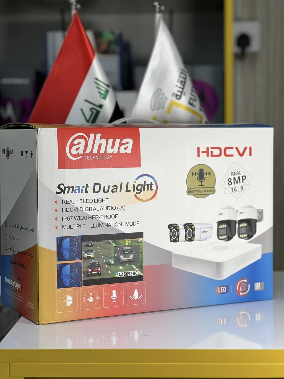 سستم كاميرات مراقبة متكامل 📷
كاميرات Dahua & Hikvision أصلية
دقات مختلفة (2MP – 4MP – 8MP)
أنواع متعددة (Dome – Bullet – PTZ)
رؤية ليلية واضحة + تسجيل مستمر
مناسبة للمنازل، المحلات، والشركات

📞 للحجز والاستفسار مراسلة الصفحة
واتساب : ***********
