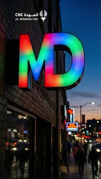 اكريلك خاص بالاعلانات الضوئية من المودة CNC، يجي بلون اسود كذاب، يتغيي...