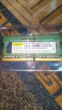 رام 16 DD4R ممفتوح  بعده. والله  السعر 50 الف   07713409895