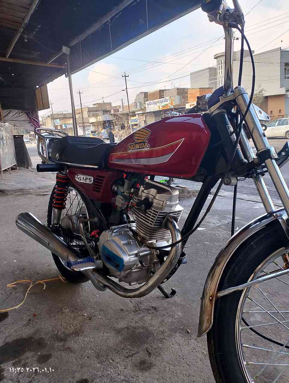 نامه موديل23 
دراجه خير من الله 
غراض كله جديد 
محرك مبدل ولفات فقط شرط فصله تخبل
دبلات ورا كدام شغالين فولل
تايت جديده 
وياله جديده 
سعر الدراجه 380بي مجال 
***********
