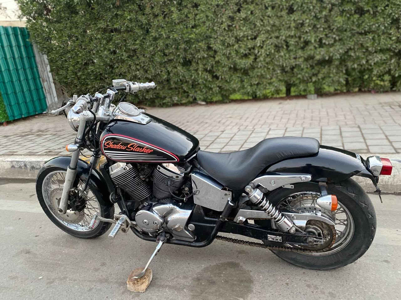 السلام عليكم
هوندا شادو سلشر 400cc 
كير مكينة كهربائيات كفالة 
الدراجة ربع نكرة باي وكت عليهة ادامة عامة 
بيهة تزويد بسيط مثل مموضح بلفيديو 
سعر الدراجة 13 ورقة 
مكان بغداد ***********
