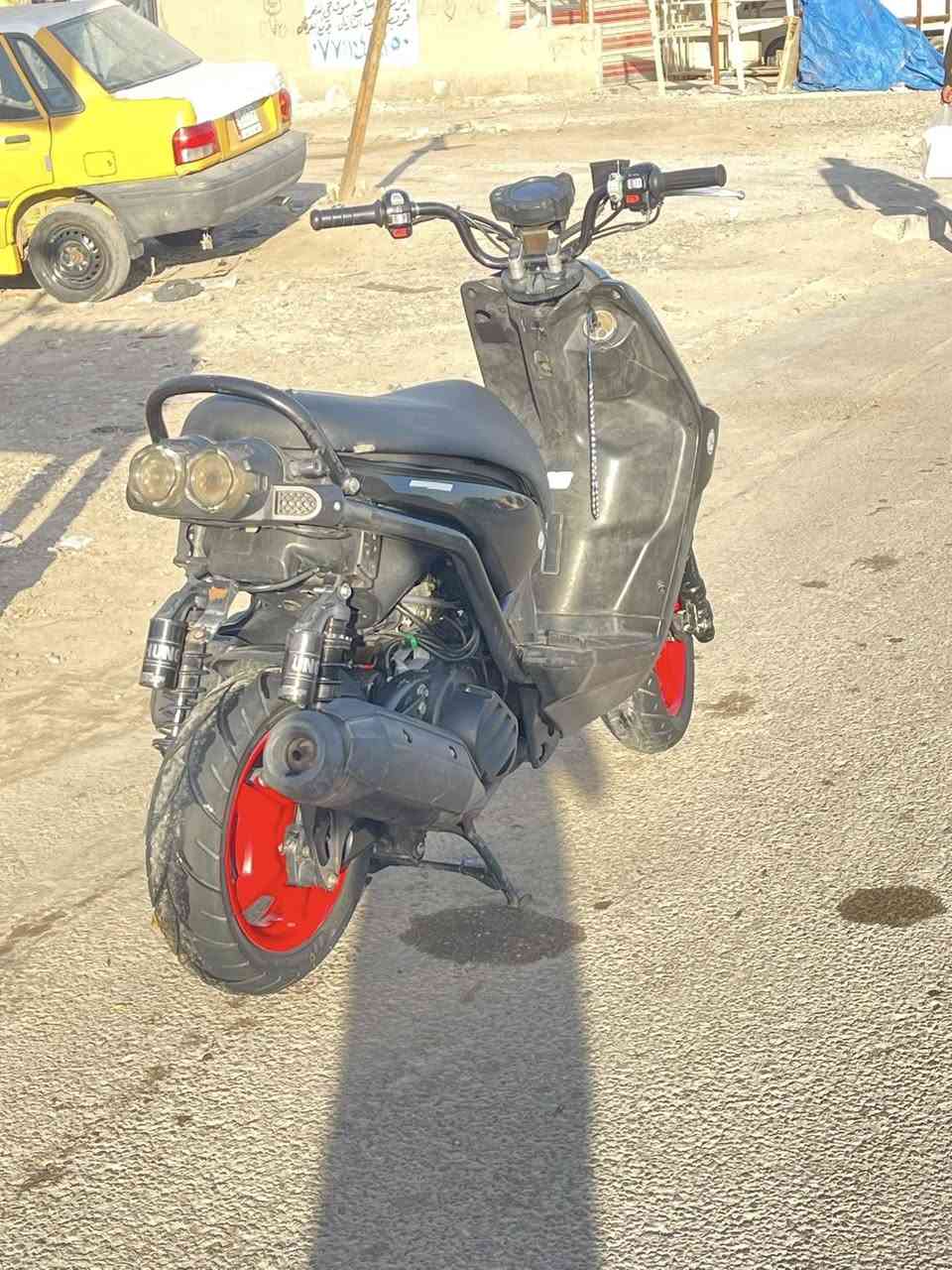 سلام عليكم دراجة سكن قبل دراجة حلوة شارع معدل كهربائي الشغالة السعر 850 وبها مجال شي قليل مكان بغداد فيلكة حي النصر اتصال رقم

‏***********
