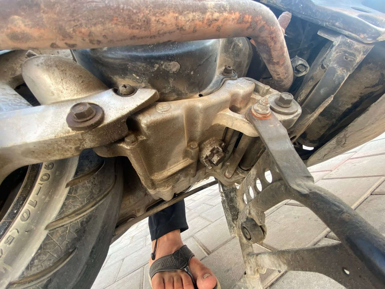 سلام عليكم دراجة ثعلب GTR المكينة ٥٨ مو ٤٩ الدراجة حلوة نضيفة المكينة موجودة بل صور الله شاهد ما مفتوحة الدراجة مال بيت يعني جناي كلة دهن ام زويل ١٥الف نقصهة جامة مال عداد ودامة للكلجات بس امامي الخلفي خير من الله وهاي الصور موجودة وشوف وبيك خير ودلل رقم*********** السعر ٤٠٠ وبيهة مجال بسيط العنوان بغداد مدينة الصدر
