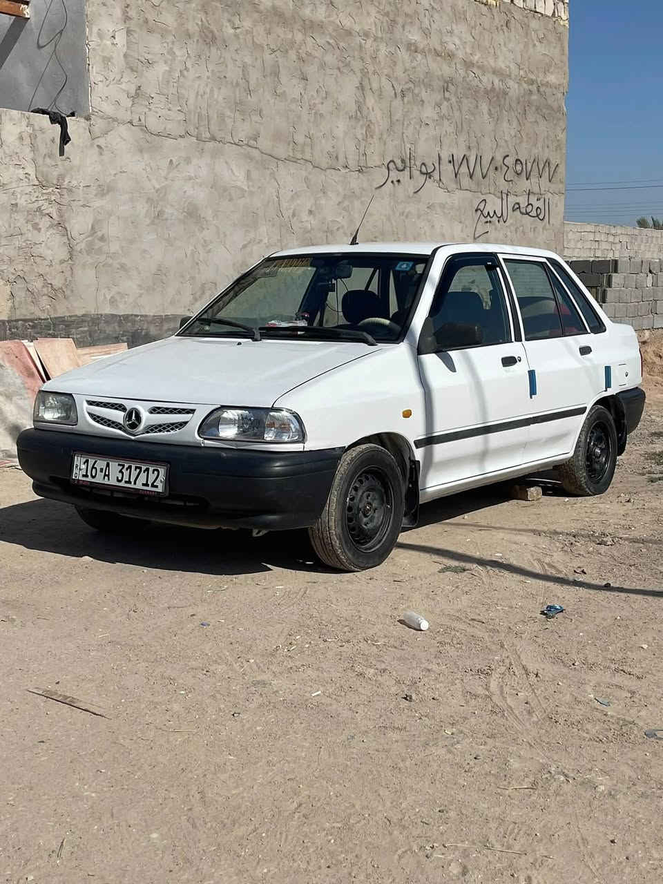 السلام عليكم سايبا ٢٠١٤ للبيع سياره جاهزه من كلشي كهربائياته كله شغاله تخم تاير جديد حداديه جديده بدون خياسات فقط المكينه بيه خيط بخار مكان سياره نجف سعر ٣٨بيه مجال رقم المبايل :***********
