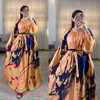 فستان نسائي • كشمير سيلين اصلي • مقاس 40-110 كيلو