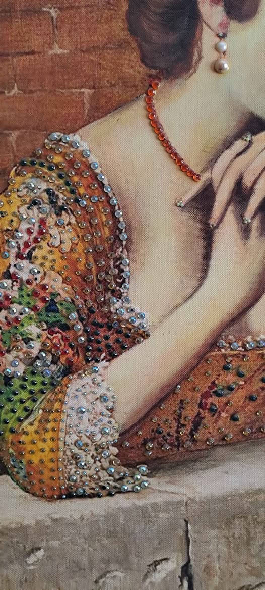 تابلوه كلاسيك للسيدة الحالمة – مطعم بأحجار كريستالية
تابلوه فني أنيق يجسد سيدة في وضع تأملي هادئ بإطلالة كلاسيكية راقية، مزين بتطعيمات من الأحجار والكريستالات الملونة التي تضيف لمسة من الفخامة والبريق. يأتي بإطار خشبى مذهب  يبرز جمال العمل وتفاصيله الدقيقة، مع ألوان دافئة تتناغم مع الديكورات الكلاسيكية والنيوكلاسيك والمودرن. ارتفاع ٧٥ سم عرض ٥٠ سم قطعه لا تتكرر بسعر مميز للتواصل موبيل وواتساب ٠١٠٢٣٣٤٢٢٣٣ القاهرة, مصر


**إذا كنت صاحب هذا الإعلان وتريد حذفه لأي سبب، رجاءا أرسل رسالة إلى الدعم الفني**