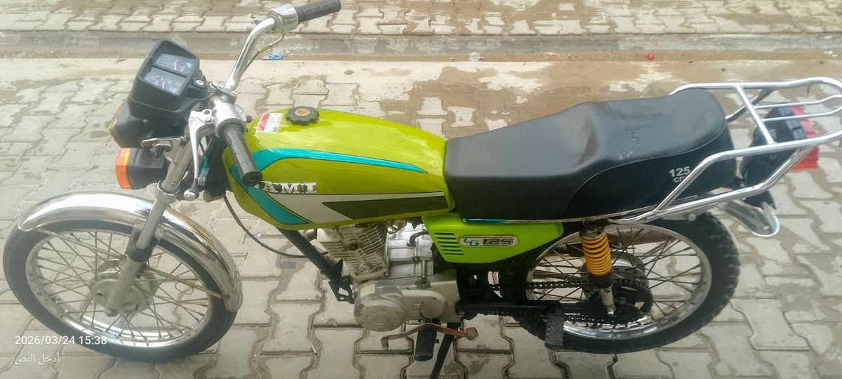 يا الله للبيع دراجه اربعه كير ارشا شاصي 15 مكينه ناما 22 اوراق اصوليه السعر 450 المكان كوت ***********
