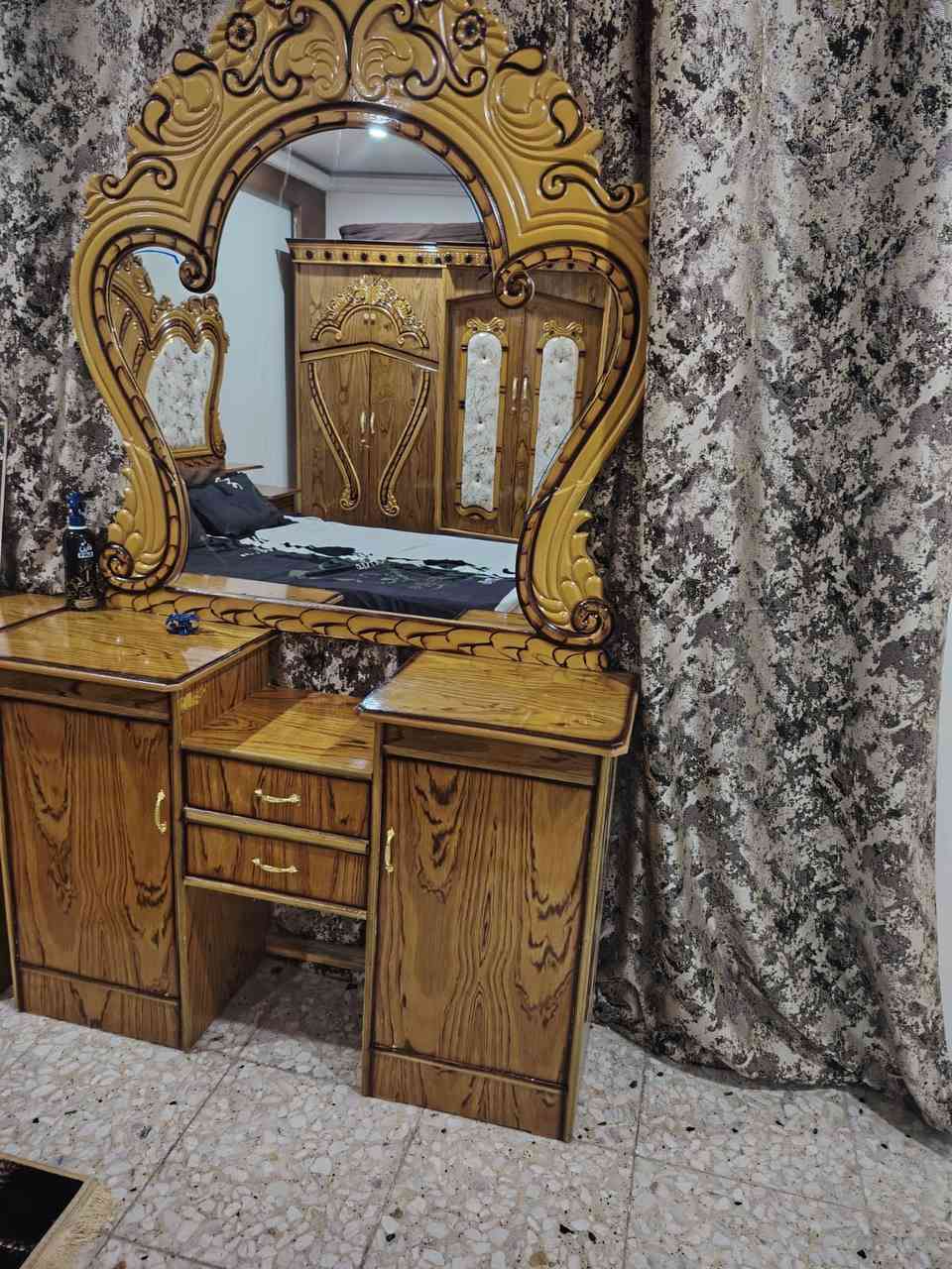 تجهيز احد زبائنا بالغرفه شغل معملنه الخاص
عرض خاص عرايسنه لحكوا على العرض
غرفه نوم صاج اقتصادي متكونه من 7 قطع بيها عده موديلات 

للاستفسار تواصل خاص


**إذا كنت صاحب هذا الإعلان وتريد حذفه لأي سبب، رجاءا أرسل رسالة إلى الدعم الفني**