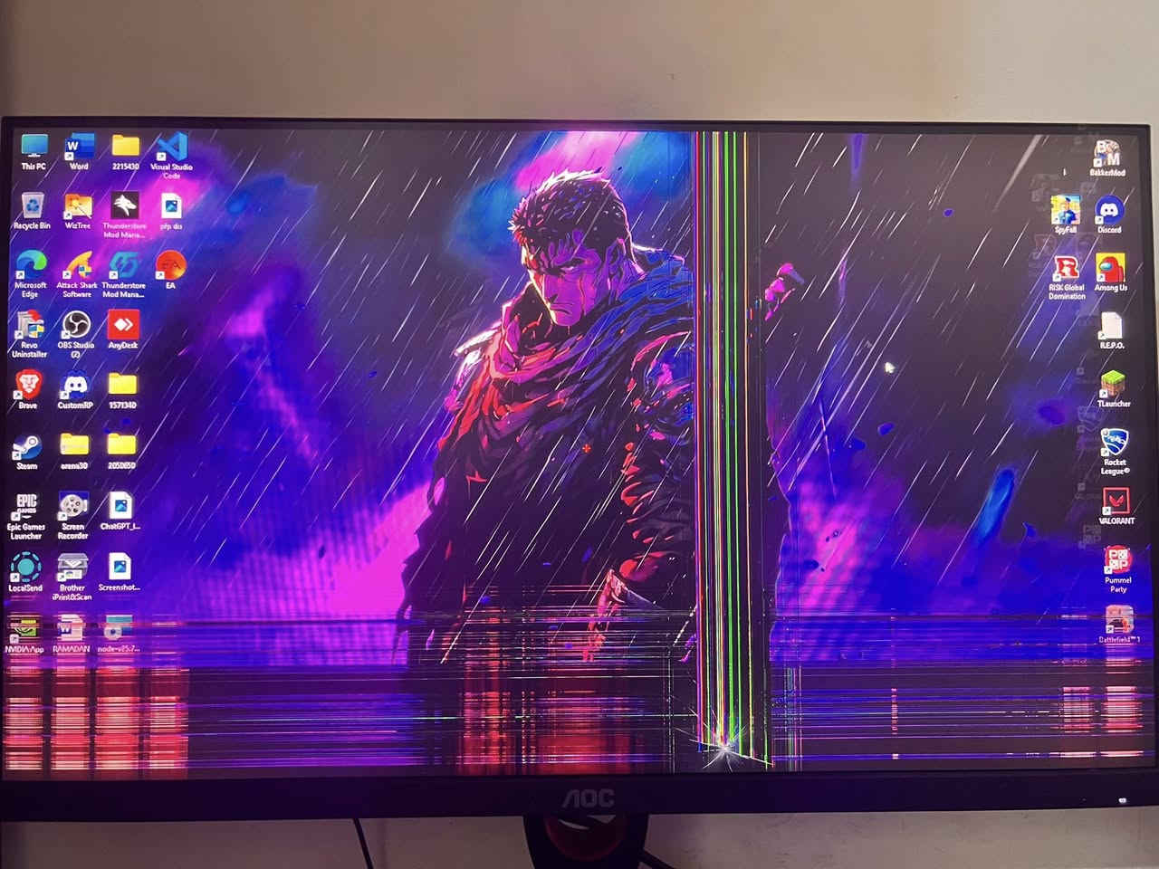 السلام عليكم 
شاشة مكسورة للبيع الشاشة ما صارلي اسبوع من اشتريتها لكن حظي ما كعد وياها وانضرب البانل ويحتاجله تبديل 
الشاشة معروفة قوية للالعاب الي تحتاج سرعة 
اسمها ومواصفاتها 
AOC "24G11E"
180hz
0.5ms
Fast IPS
Size 23'8
Input : (HDMI / DP / headphone)
الشاشة مشتريها بسعر غالية لكن بسبب الكسر 
ابيعها بـ 50 الف قفل وتصليحها فقط للبانل الشاشة الخارجية مابيها اي خدش 
مكاني البصرة - حي الاصدقاء 
الشراي يراسلني واتساب 
***********
