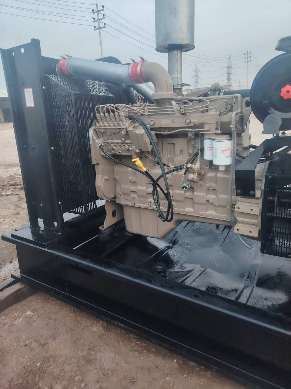 سلام عليكم مولد كمنز 114 12ولف نضام حماية كامل تشغيل أو إطفاء ذاتي توليد نحاس 100 ٪ راديتر 4سراوات
انتاج عراقي توليد نحاس 100٪ وليسة انتاج صيني

 200KVA
زورنا في موقعنا ديالى بعقوبة الصناعة الثانية مقابيل نهاية حي المعلمين
للاستفسار الاتصال على الأرقام التالية
***********
***********
من الله التوفيق
