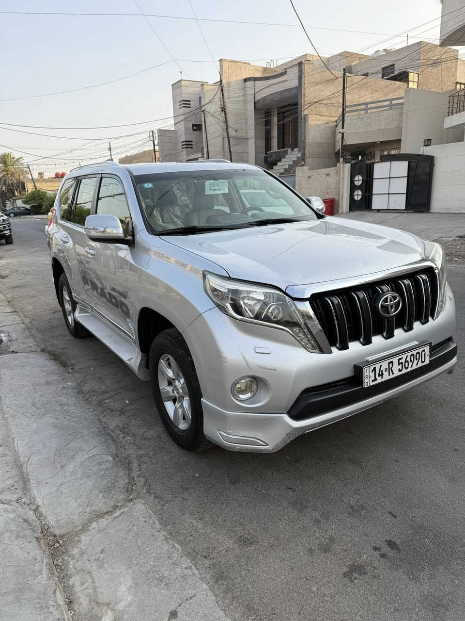 سلام عليكم عندي برادو 2014كويتي فول 6سلندر دبل تانكي ماشيه 200حقيقي رقمهه بصره بسمي تحويل مباشر ابي مكان سياره كفاله عامه السعر 300مكان سياره بغداد ***********
