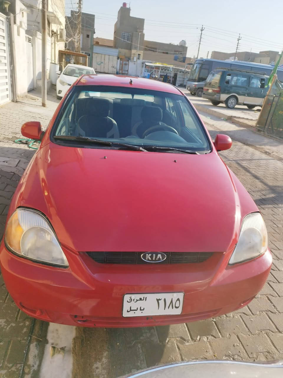 سلام عليكم كيه ريو 2004 سياره جاهزه وحلوه مصبوغه عام جماليه بدون اي ضرر مكان نجف ***********
