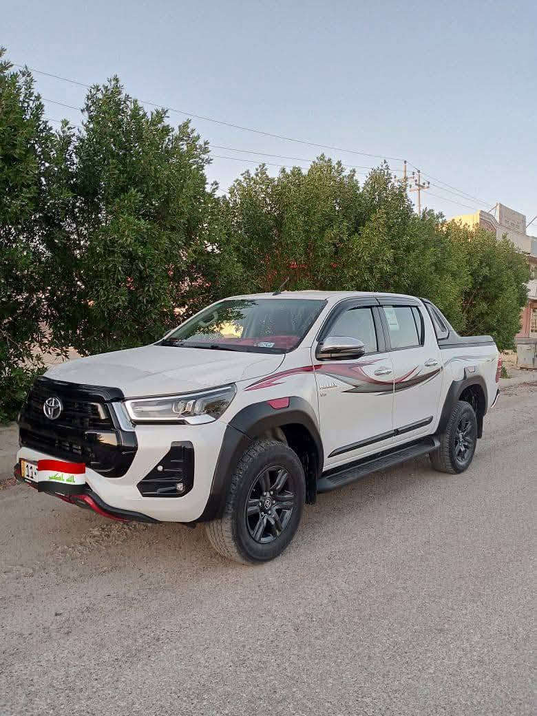 للبيع(TOYOTA)
(HILUX)✅ 
تويوتا هايلوكس ✅
فورويل 4x4
موديل(2023)
السيارة كويتي
عداد(16ونص) km
مكينه V6
مكفولة كفالة عامة 

رقم بغداد الدولي  تحويل مباشر
شاشة كبيرة 
 تبريد قطعتين

العـــنوان /الانبار /الرمادي 
هـ : ***********
السعر (355) مجالها بسيط 
السياره احلى من الصور مال جناي بالخير على الي تصير من نصيبه
