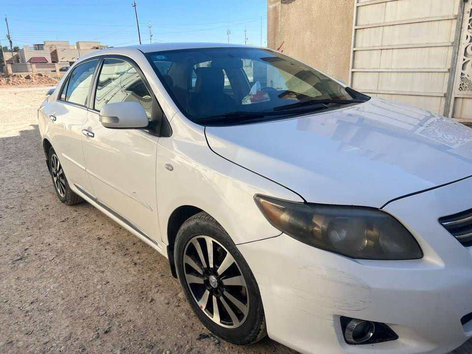 كورلا  خليجي ٢٠٠٩ بغداد دولي بسمي
مكفولة 
محرك كير تدفئة تبريد  شرط
شاشة وكاميرا
ويل كب نقشة جديد 
مكانها تكريت 
سعر ١٢٦
***********
