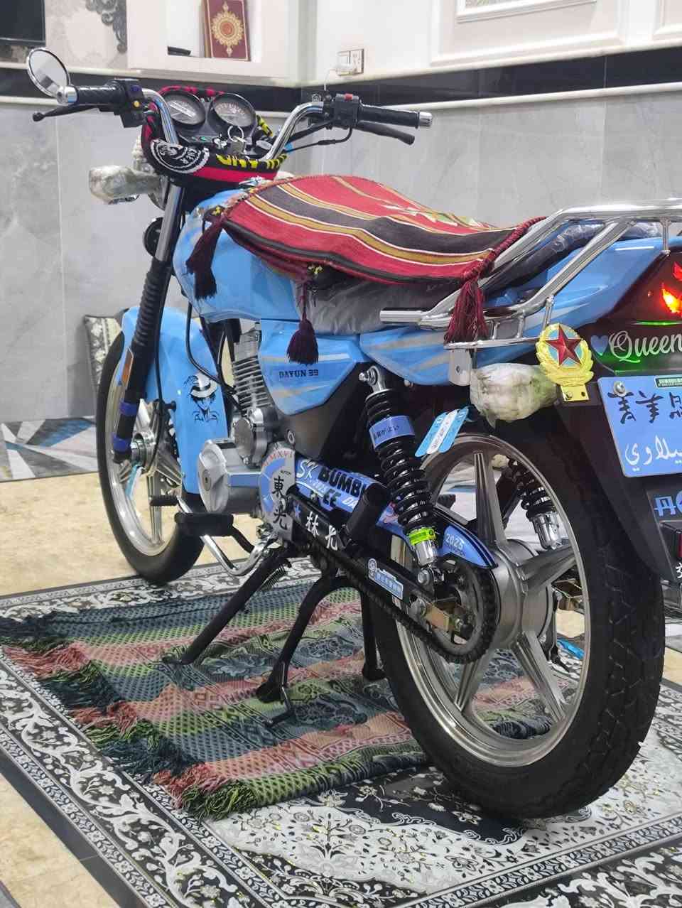 سلام عليكم للبيع دراجه دايون عضم سمأئي موديل 24 طالعه بل25 شرط الفحص تفيلس ما فيلسه اوراق اصولي وكيل البغدادي كلها بلاد 
الشراي يتصل ***********
