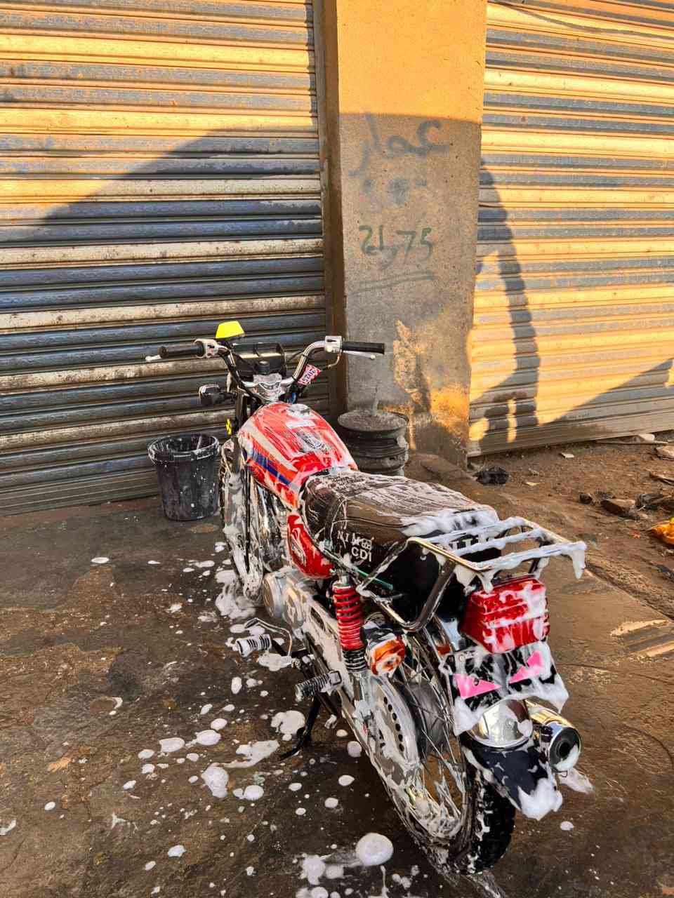 سلام عــليكم دراجــه نامــة للــبيع دراجه ميحتاج احجيلـك علا نضافتـه مــوديل 25 أوراق مو جــوده صا لنــصه جعــره وفــصلته قــويه ســعر 625ــوبيه مــجال مكــاني ديالى خــان بنـي ســعد￼ الـها تــف:***********
