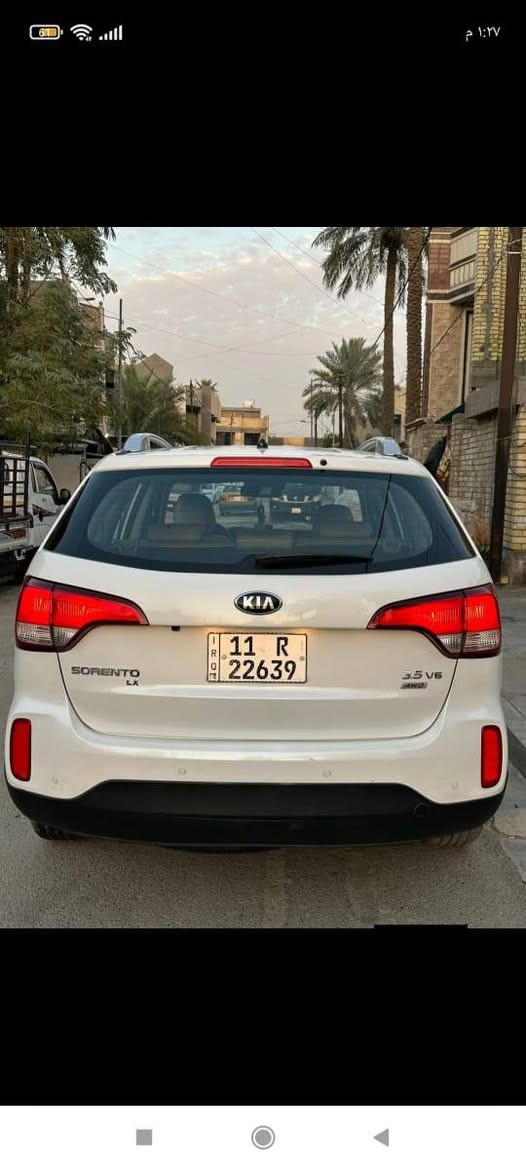 السلام عليكم 
كيا سورنتو موديل 2014 بغداد
كفاله عامه ماشيه 90 مكينه 6 خليجي 7 راكب بغداد الدوره ***********
