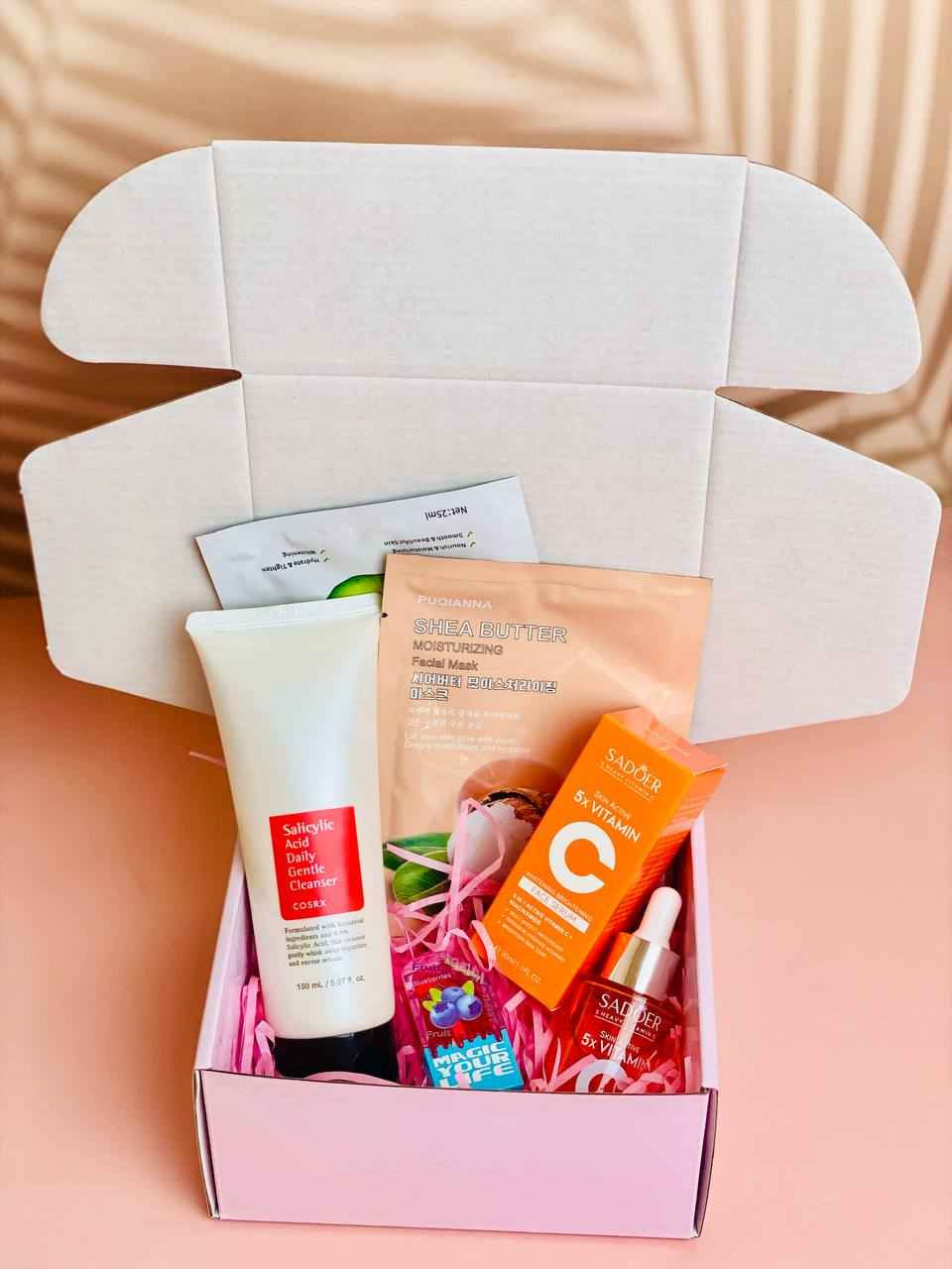 بوكس وردي عناية كاملة 🎀🌸
لطافة من أول نظرة… ودلال من القلب 💕

غسول كوزركس+ سيروم فيتامين + تنت مرطب شفاه + ماسكات عدد 2😍

اختيار مثالي لكل بنت تحب تهتم بنفسها وتدلع روحها ✨
ألوان ناعمة، إحساس أنوثة، ولمسة وردية تشرح النفس 💗
يناسب هدية أو دلع شخصي بلا تردد 🎁💄 السماوا, المثنى


**إذا كنت صاحب هذا الإعلان وتريد حذفه لأي سبب، رجاءا أرسل رسالة إلى الدعم الفني**