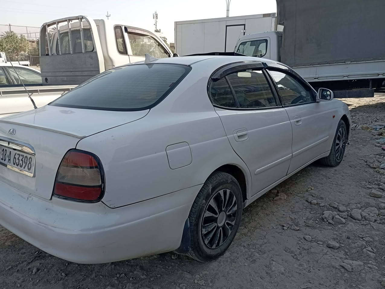 دايو لكنزا للبيع موديل ١٩٩٩ محرك ٢٠٠٠ مفتوح كير اوتوماتيك رقم انكليزي جديد ب اسمي سنويه ٢٠٣٠ تنتهي تبريد ثلج كهربائيات شغاله تايرات جدد بطاين نظاف كلش شادلها شاشاه وكامره خلفيه سويج ريمونت سنتر شغال السعر ٤٢ بيها مجال مكاني بابل مركز مدينه للاستفسار ***********

