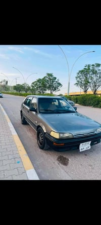 تويوتا كرولا موديل 1991 گير عادي صبغ عام بوو جواني بي ليدراو  هةمو گيا...