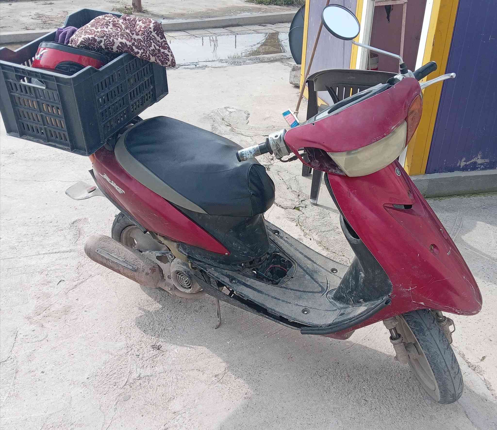 السلام عليكم.
ماطور فرخ لكزز للبيع او معارض بماطور  كهربائي شحن
مطور شغال موصل الجانب الأيمن 
*********** بي وتساب غير متواجد على الفيسبوك
