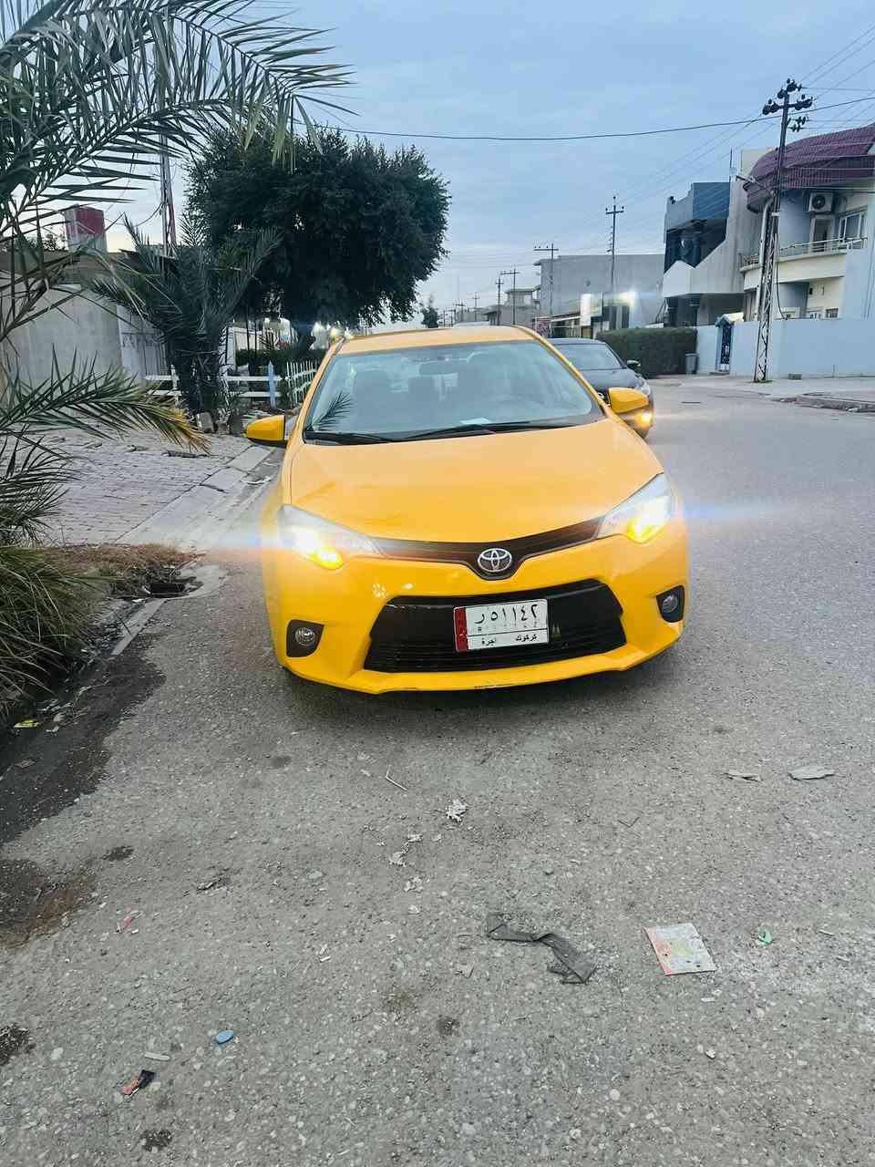 كورلا 15  رقم كركوك  شرط التحويل غرمات هيه مصفره  كير محرك شرط  ضرر جاملغ السكن تبديل بدون  دواخل وقبق الصنودك بدون دواخل الباقي مكفول  السعر 140 بي مجال بسيط       رقم*********** اتصال فقط
