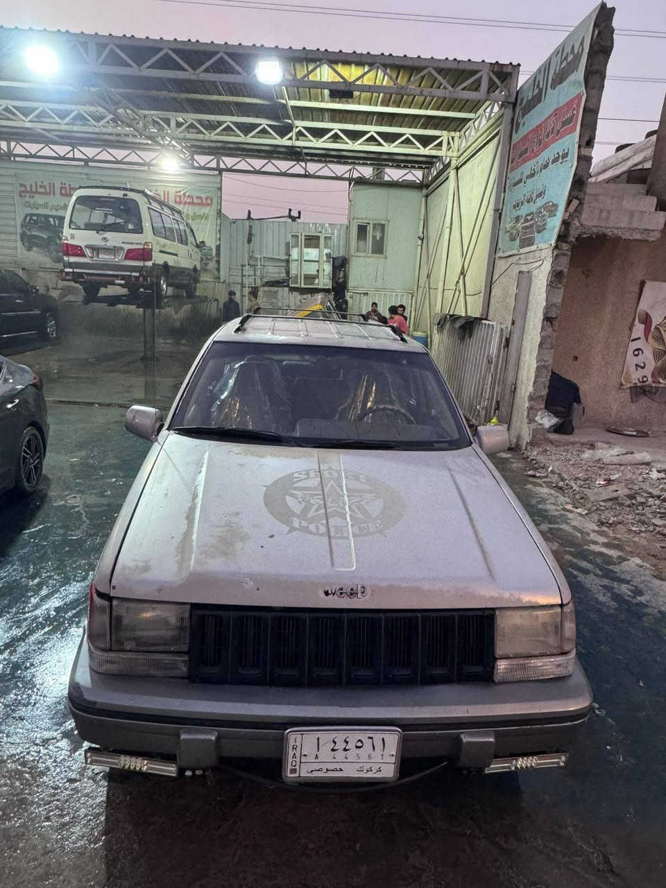 السلام عليكم جيب شيروكي للبيع موديل ٩٥ سياره بلديه مكينه محورها كاز ستاركس للبيع فقط السعر ٤٥ بيه مجال الرقم *********** اني مكلف بلنشر
