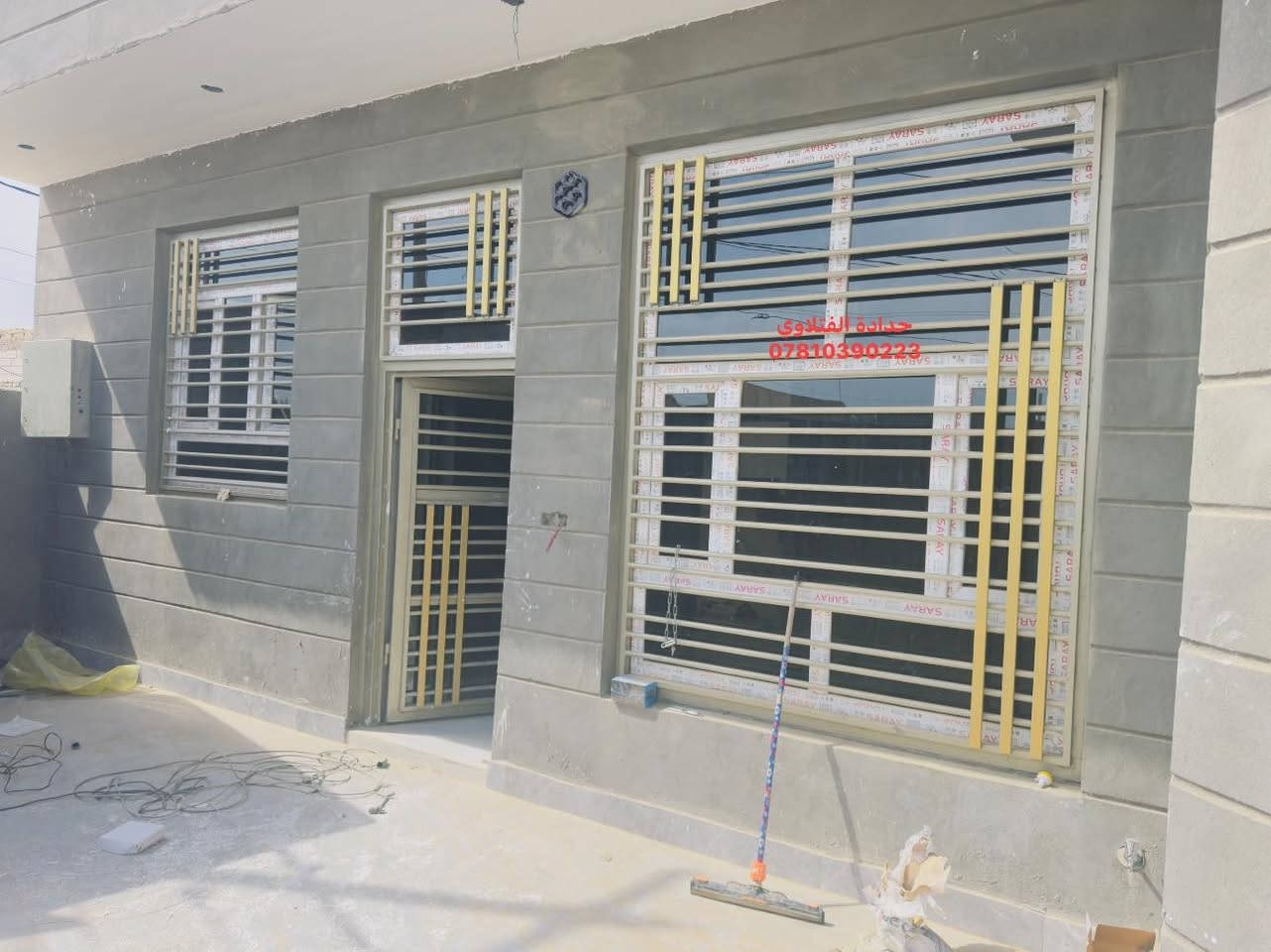 السلام عليكم
جزء من اعمال حداده الفتلاوي للحديد وbvc

والألمنيوم بحدث التصاميم 

للاستفسار خاص او اتصل ***********احمد

وافق ادمن
