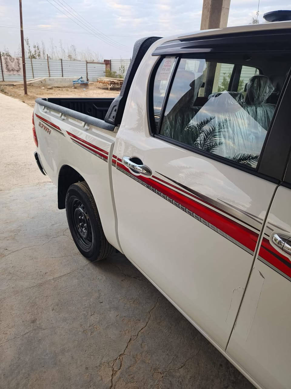 سلام عليكم ورحمه الله وبركاته
للبيع هايلوكس تيوتا 2024 ساز
 فوووووول مواصفات كير عادي كفاله عامه 
رقم اربيل بسم كردي سياره على أيدي من زيرو وكاله بسمي
ماشيه 31 تفاصيل اكثر اتصال *********** مكاني بغداد س268/
