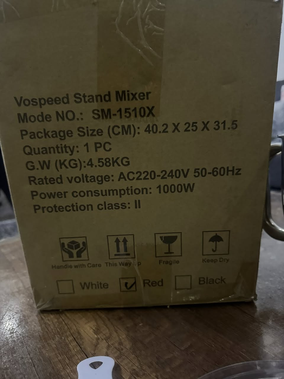 أصلية
القدر ستانلس ستيل أصلي وغير مستعمل

بضمان UK بريطانيا
معها ٣ رؤوس (ملحقات)

السعر: ٧٥ ألف
التسليم في السليمانية �
توصيل موجود


**إذا كنت صاحب هذا الإعلان وتريد حذفه لأي سبب، رجاءا أرسل رسالة إلى الدعم الفني**