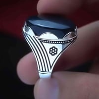 خاتم فضة 925 • فضة أصلية • جملة-تجزئة