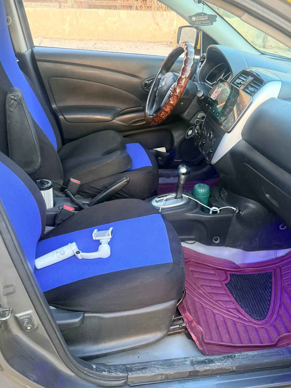 السلام عليكم نيسان فيرسا موديل ٢٠١٩ رقم بغداد مشروع وطني سنويه لل٢٧ بيها قطعتين قبق بونيد وقبق جنطه بيها كوبون بانزين اريدها مراوس ويه سياره خصوصي حسب القناعه رايدها ب ١٠٥ورقه ***********
